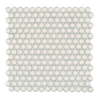 Savoy penny mosaic in ricepaper